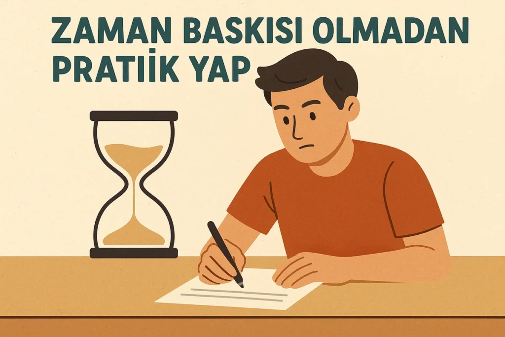 Zaman Baskısı Olmadan Pratik Yap